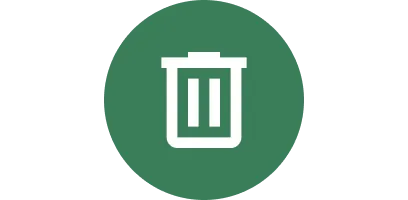 Trash can icon