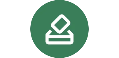 Ballot box icon