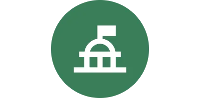 Government building icon